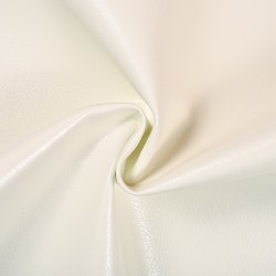 Ткань Дерматин (Кожзам) для мебели, цвет Белый (на отрез)  в Арзамасе