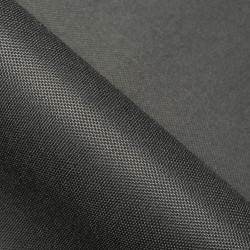 Ткань Оксфорд 600D PU, Темно-Серый (на отрез)  в Арзамасе