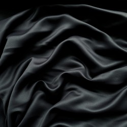 Светозатемняющая ткань для штор &quot;Блэкаут&quot; 95% (Blackout), цвет Черный (на отрез)  в Арзамасе