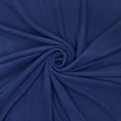 Флис Односторонний 130 гр/м2, цвет Темно-синий (на отрез)  в Арзамасе