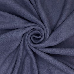 Ткань Флис Односторонний 130 гр/м2, цвет Темно-серый (на отрез)  в Арзамасе
