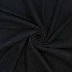 Флис Односторонний 130 гр/м2, цвет Черный (на отрез)  в Арзамасе