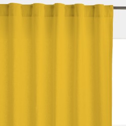 Штора уличная на Трубной ленте (В-220*Ш-145) Желтая, (ткань Оксфорд 600)  в Арзамасе