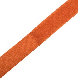 Контактная лента 25мм  Оранжевый (велькро-липучка, на отрез)  в Арзамасе
