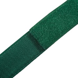 Контактная лента 40мм (38мм) цвет Зелёный (велькро-липучка, на отрез)  в Арзамасе