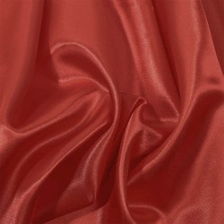 Ткань Атлас-сатин, цвет Красный (на отрез)  в Арзамасе