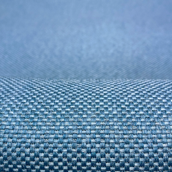 Ткань Блэкаут для штор светозатемняющая 85% &quot;Рогожка Синяя&quot; (на отрез)  в Арзамасе