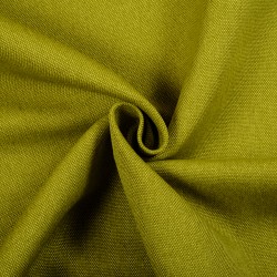 Ткань Рогожка (мебельная), цвет Зелёный (на отрез)  в Арзамасе